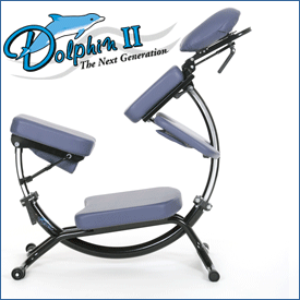 Verandert in kogel Bewijzen Dolphin II Portable Massage Chair - Pisces Productions