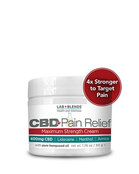 Lab+Blends CBD Pain Relief Cream by Biotone - Max Strength